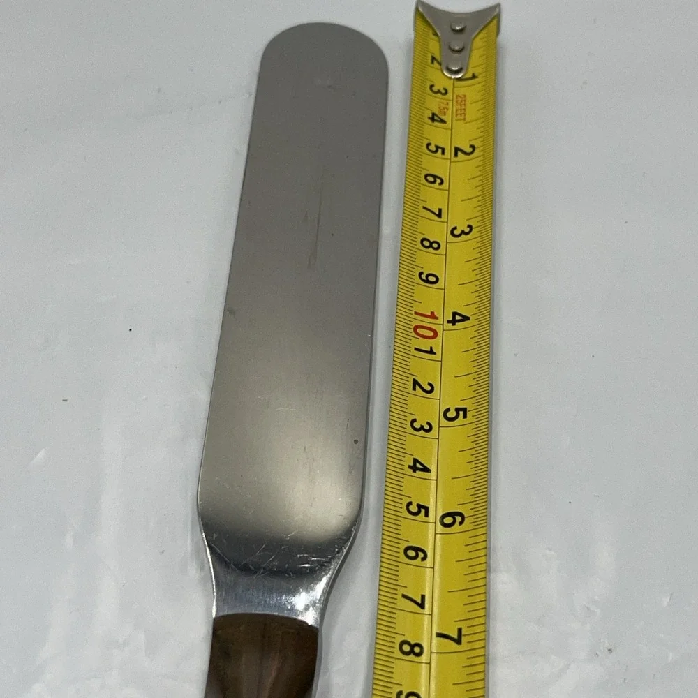 Cutco Vintage No. 1028 Cake Icing Spatula‎ Spreader Knife Classic Brown Handle